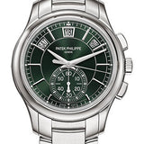 Patek Philippe Complications Flyback Chronograph Annual Calendar - Stainless Steel - Olive Green Dial - Stainless Steel Bracelet - 5905/1A-001