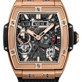 Hublot Spirit Of Big Bang MECA-10 King Gold Watch - 45 mm - Black Skeleton Dial-614.OX.1180.RX