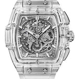 Hublot Spirit of Big Bang Sapphire Watch - 42 mm - Sapphire Dial - Transparent Strap Limited Edition of 200-641.JX.0120.RT