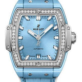 Hublot Spirit Of Big Bang Light Blue Ceramic Titanium Diamonds Watch - 39 mm - Light Blue Dial-665.EN.891L.LR.1204