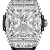 Hublot Spirit Of Big Bang Titanium Full Pave Watch - 39 mm - Titanium Dial-665.NX.9010.LR.1604