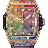 Hublot Spirit Of Big Bang King Gold Rainbow Watch - 39 mm - 18K King Gold Dial-665.OX.9910.LR.0999