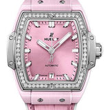 Hublot Spirit Of Big Bang Pink Ceramic Titanium Diamonds Watch - 39 mm - Pink Dial-665.RN.891P.LR.1204