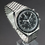 Omega Speedmaster Professional Moonwatch 310.30.42.50.01.001 42MM Steel Black Dial Full Set WARRANTY