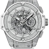 Hublot King Power Unico White Pave Watch-701.NE.0127.GR.1704