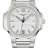 Patek Philippe Nautilus Ladies Automatic - 35.2 mm - Steel - Silvery Opaline Dial - 7118/1200A-010