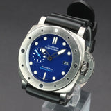 Panerai Submersible 1950 3 Days PAM00692 47MM Steel Blue Dial WARRANTY