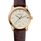 Ulysse Nardin Classico 31 mm - Rose Gold Case - Eggshell Dial - Leather Strap