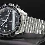 Omega Speedmaster Professional Moonwatch 310.30.42.50.01.001 42MM Steel Black Dial Full Set WARRANTY