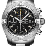 Breitling Avenger Chronograph 45 Watch - Stainless Steel - Black Dial - Metal Bracelet - A13317101B1A1