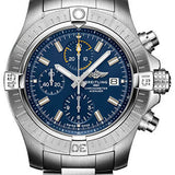 Breitling Avenger Chronograph 45 Watch - Stainless Steel - Blue Dial - Metal Bracelet - A13317101C1A1