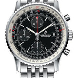 Breitling Navitimer 1 Chronograph 41 Watch - Steel Case - Black Dial - Steel Pilot Bracelet - A13324121B1A1