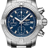 Breitling Avenger Chronograph 43 Watch - Stainless Steel - Blue Dial - Metal Bracelet - A13385101C1A1