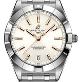 Breitling Chronomat 32 Watch - Stainless Steel - White Diamond Dial - Metal Bracelet - A77310101A3A1