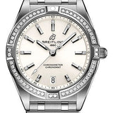 Breitling Chronomat 32 Watch - Stainless Steel (Gem-set) - White Diamond Dial - Metal Bracelet - A77310591A1A1