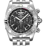 Breitling Chronomat 44 Watch - Steel polished - Carbon Dial - Steel Bracelet - AB0110121B2A1