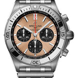 Breitling Chronomat B01 42 Watch - Stainless Steel - Copper Dial - Metal Bracelet - AB0134101K1A1