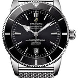 Breitling Superocean Heritage II B20 Automatic 46 Watch - Steel Case - Volcano Black Dial - Steel Ocean Classic Bracelet - AB2020121B1A1