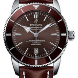 Breitling Superocean Heritage II 46 Watch - Steel Case - Copperhead Bronze Dial - Brown Leather Strap - AB202033/Q618/444X/A20D.1