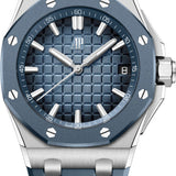 Audemars Piguet Royal Oak Offshore Selfwinding 43mm Stainless Steel/Blue Rubber Bezel 15605SK.OO.A350CA.01