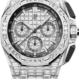 Audemars Piguet Royal Oak Offshore Chronograph White Gold 43mm Diamond Paved 26425BC.ZZ.8045BC.01