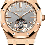 Audemars Piguet Royal Oak Flying Tourbillon 41mm Pink Rose Gold Grey Dial 26730OR.OO.1320OR.05