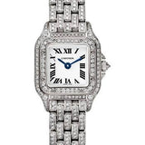 Cartier Panthere de Cartier Watch - 25 mm White Gold Diamond Case - Diamond Bracelet - HPI01325