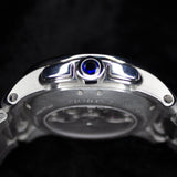Cartier Calibre de Cartier Chronograph W7100045 42MM Steel Silver Dial Full Set WARRANTY