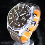 IWC Pilot’s Watch “Antoine de Saint-Exupéry” edition IW377713 43MM Steel Brown Dial Full Set
