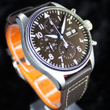 IWC Pilot’s Watch “Antoine de Saint-Exupéry” edition IW377713 43MM Steel Brown Dial Full Set