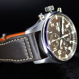 IWC Pilot’s Watch “Antoine de Saint-Exupéry” edition IW377713 43MM Steel Brown Dial Full Set