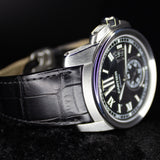 Cartier Calibre de Cartier W7100041 42MM Steel Black Dial Full Set WARRANTY
