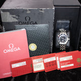 Omega Seamaster Diver 300 M James Bond 50th Anniversary 212.30.36.20.51.001 36MM Steel Black Dial Full Set WARRANTY