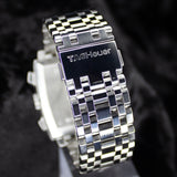 Tag Heuer Monaco CW2111-0 38MM Steel Black Dial Watch Only WARRANTY