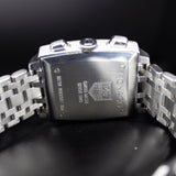 Tag Heuer Monaco CW2111-0 38MM Steel Black Dial Watch Only WARRANTY