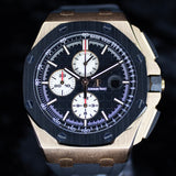 Audemars Piguet Royal Oak Offshore Chronograph 26400RO.OO.A002CA.01 44MM Rose Gold Black Dial Full Set WARRANTY