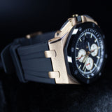 Audemars Piguet Royal Oak Offshore Chronograph 26400RO.OO.A002CA.01 44MM Rose Gold Black Dial Full Set WARRANTY