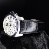 Cartier Calibre de Cartier Chronograph W7100046 42MM Steel Silver Dial Full Set 2027