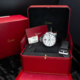 Cartier Calibre de Cartier Chronograph W7100046 42MM Steel Silver Dial Full Set 2027