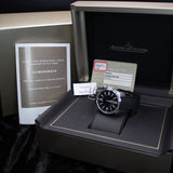 Jaeger-LeCoultre Polaris Date Q9068670 42MM Steel Black Dial Full Set WARRANTY