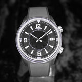 Jaeger-LeCoultre Polaris Date Q9068670 42MM Steel Black Dial Full Set WARRANTY