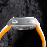 TAG Heuer Monaco Chronograph x Gulf CAW218G.EB0393 38MM Titanium White Dial Full Set WARRANTY