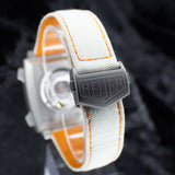 TAG Heuer Monaco Chronograph x Gulf CAW218G.EB0393 38MM Titanium White Dial Full Set WARRANTY