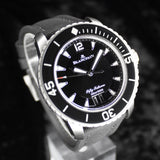 Blancpain Fifty Fathoms Grande Date 5050 12B30 B52A 45MM Titanium Black Dial Full Set 2027