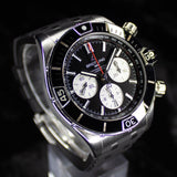 Breitling Super Chronomat Reverse Panda Dial AB0136251B1S1 44MM Steel Black Dial Full Set