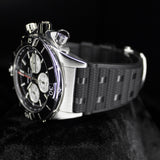 Breitling Super Chronomat Reverse Panda Dial AB0136251B1S1 44MM Steel Black Dial Full Set