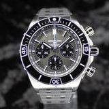 Breitling Super Chronomat Titanium EB0136251M1S1 44MM Titanium Grey Dial
