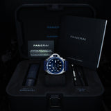 Panerai Submersible Blu Profondo PAM01289 44MM Steel Blue Dial Full Set
