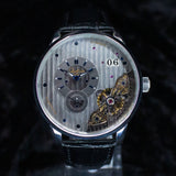 Glashütte Original PanoMaticInverse 1-91-02-02-02-20 42MM Steel Skeleton Dial Full Set WARRANTY