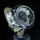 Glashutte Original PanoMaticInverse 1-91-02-02-02-30 42MM Rose Gold Skeleton Dial Full Set